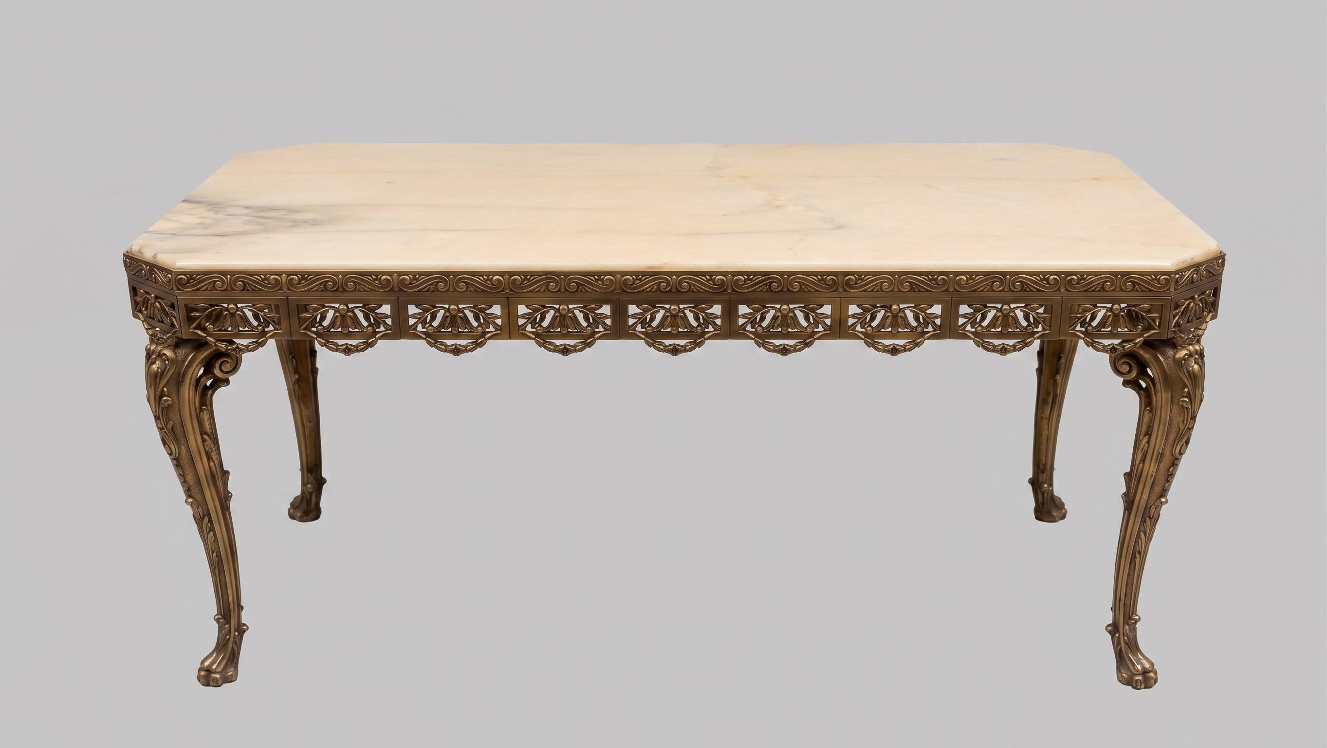 Marble coffee table