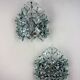 Pair of Murano cut glass wall sconces, Italy, 1970s