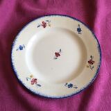 Plat rond Digoin Sarreguemines Mary-Lou