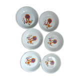 6 seventies hollow plates