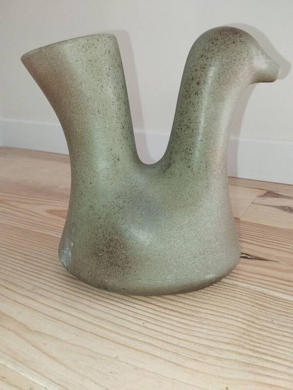 Pichet vintage artisanal en grès – La poterie Périgourdine