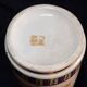 Vase paons en porcelaine