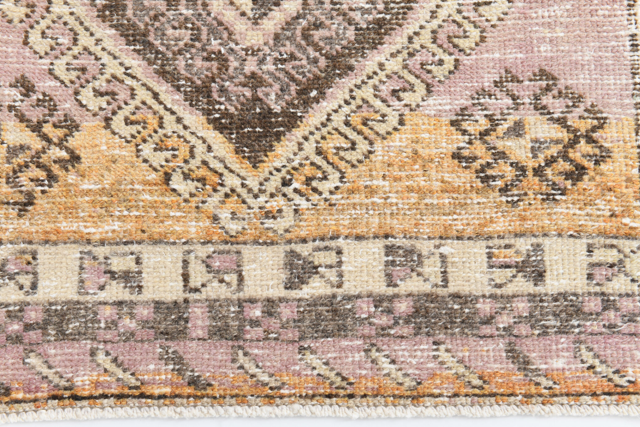 2x10 Vintage Antique Runner Rug, 75x305Cm