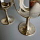 Vintage RARE Pair Of F. Neumann Solinger Silver Plated Fruit Serving D