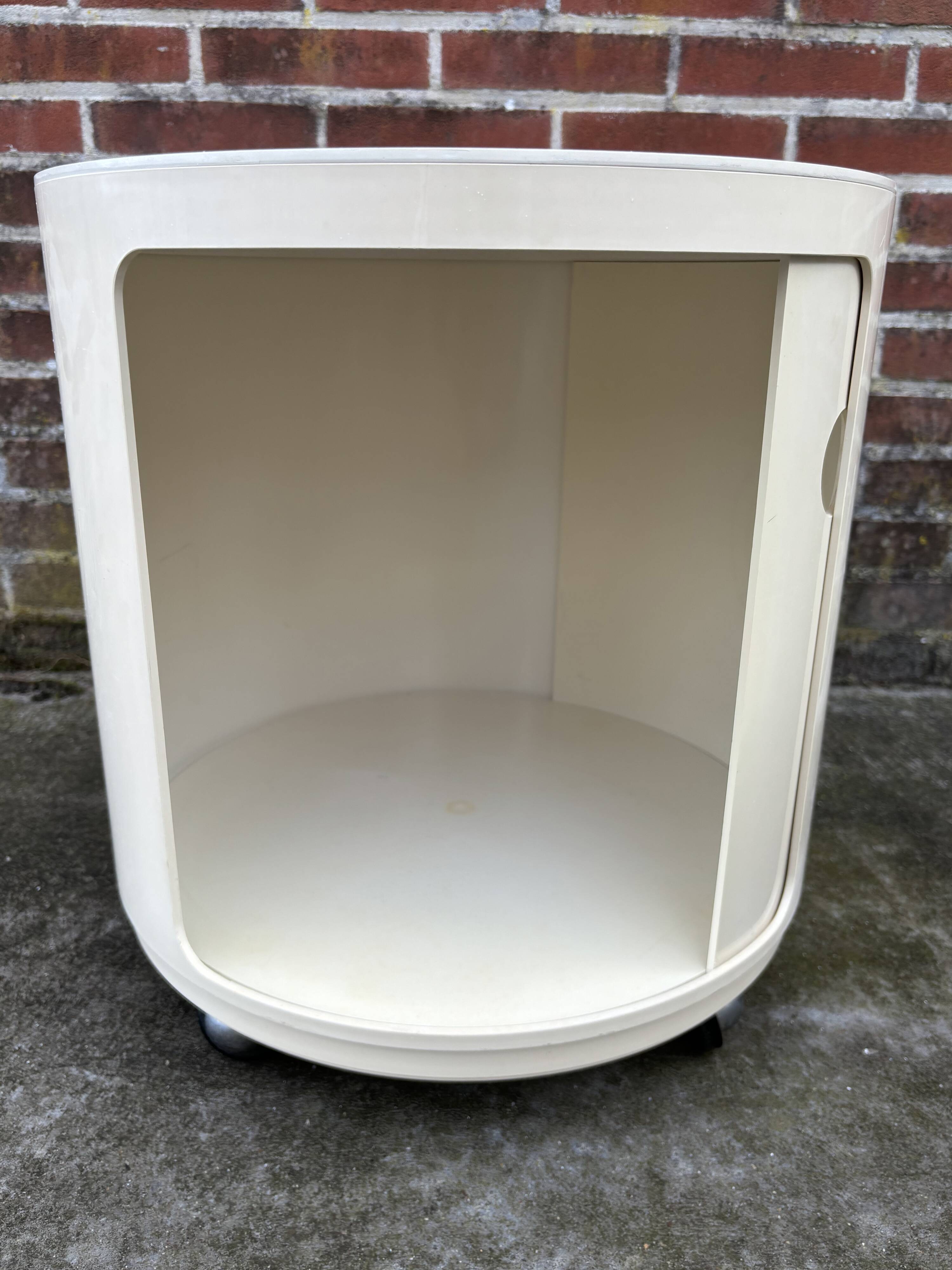 Vintage Componibili bedside tables by Anna Castelli for Kartell set of two