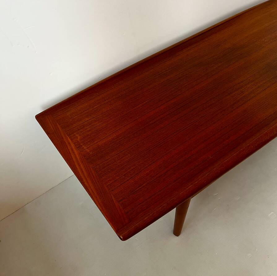 Danish teak coffee table by Grete Jalk