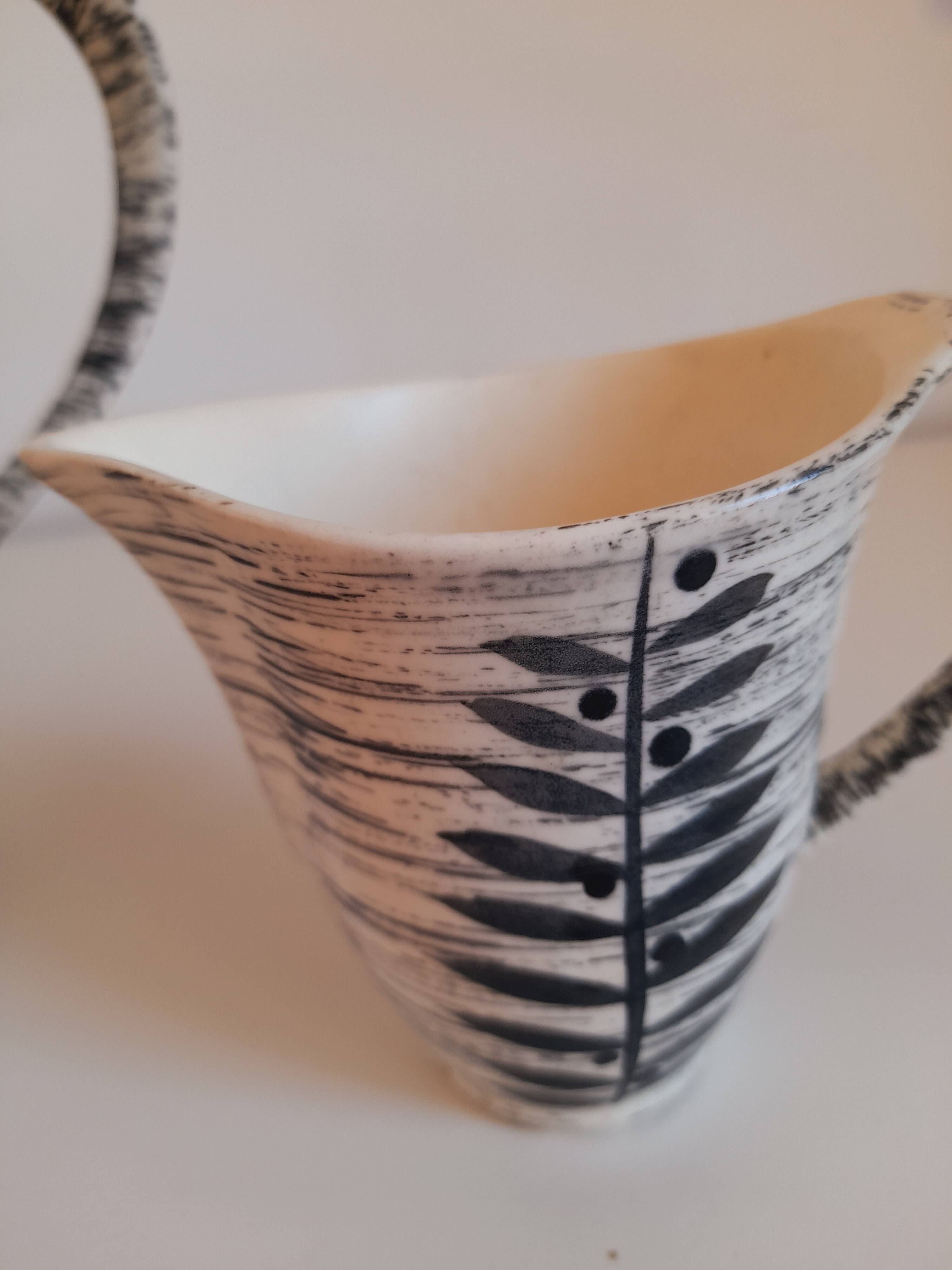 Ensemble verseuse à café et pot à lait Salins collection Tolède