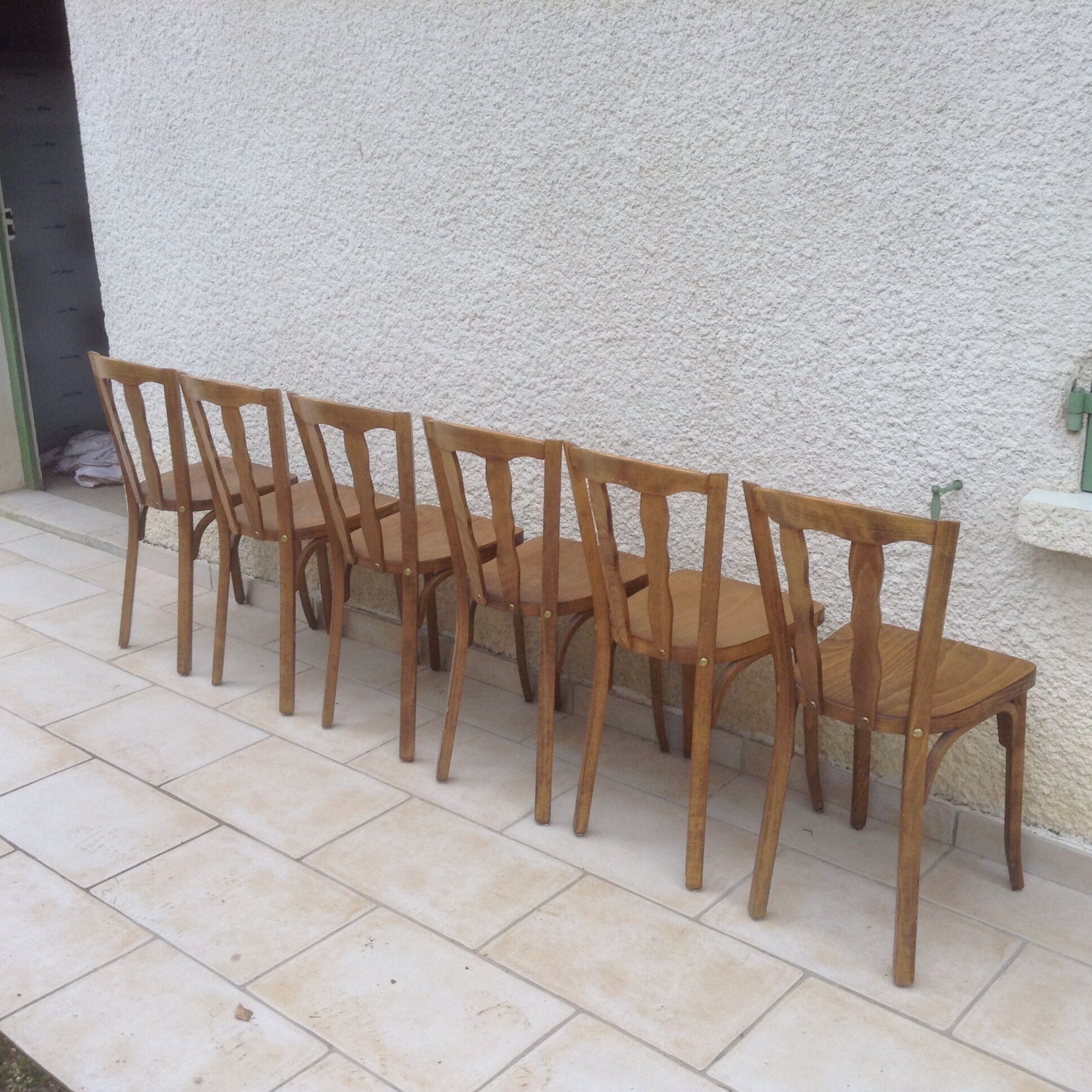 Set of 6 chairs Bistro Baumann