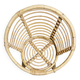 1970s rattan children's armchair