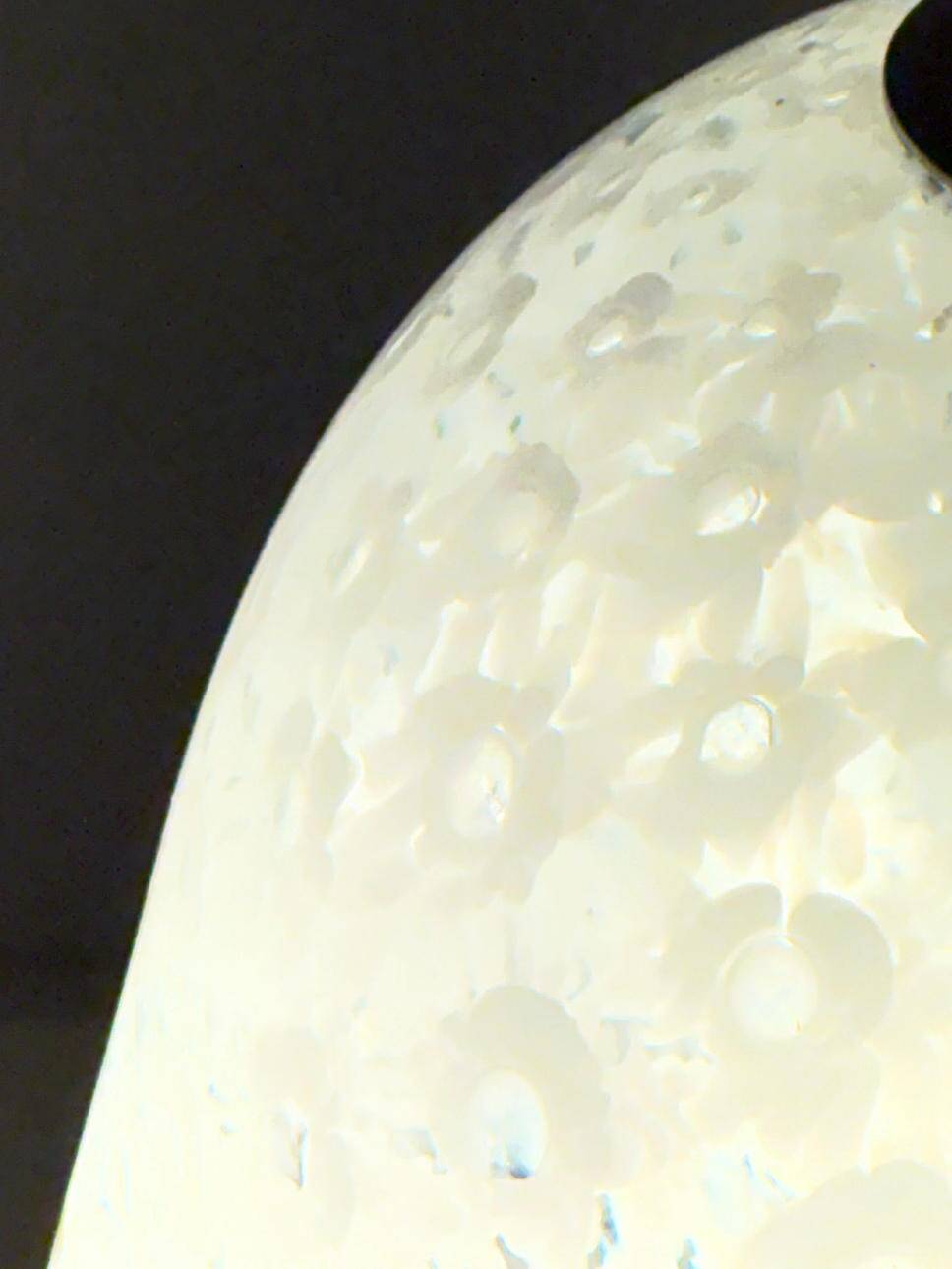 Paolo Venini. Mid-century ceiling lamp 'Fazzoletto', Murano glass, La Murrina, Italy, 1970s.