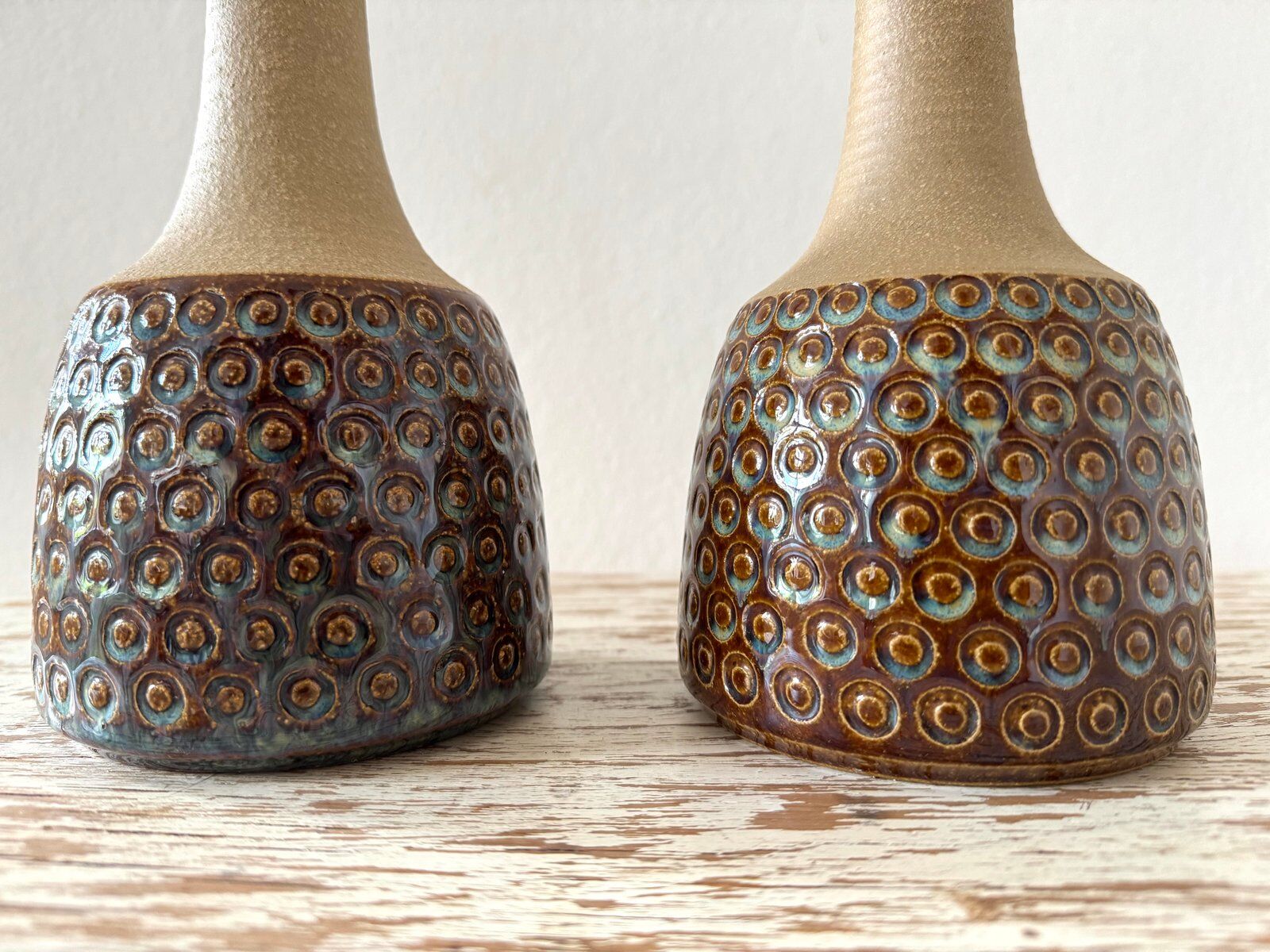 Table lamps by Einar Johansen for Søholm Stentøj, 1970s, set of 2