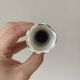 Mini metal soliflore vase, wavy corolla neck