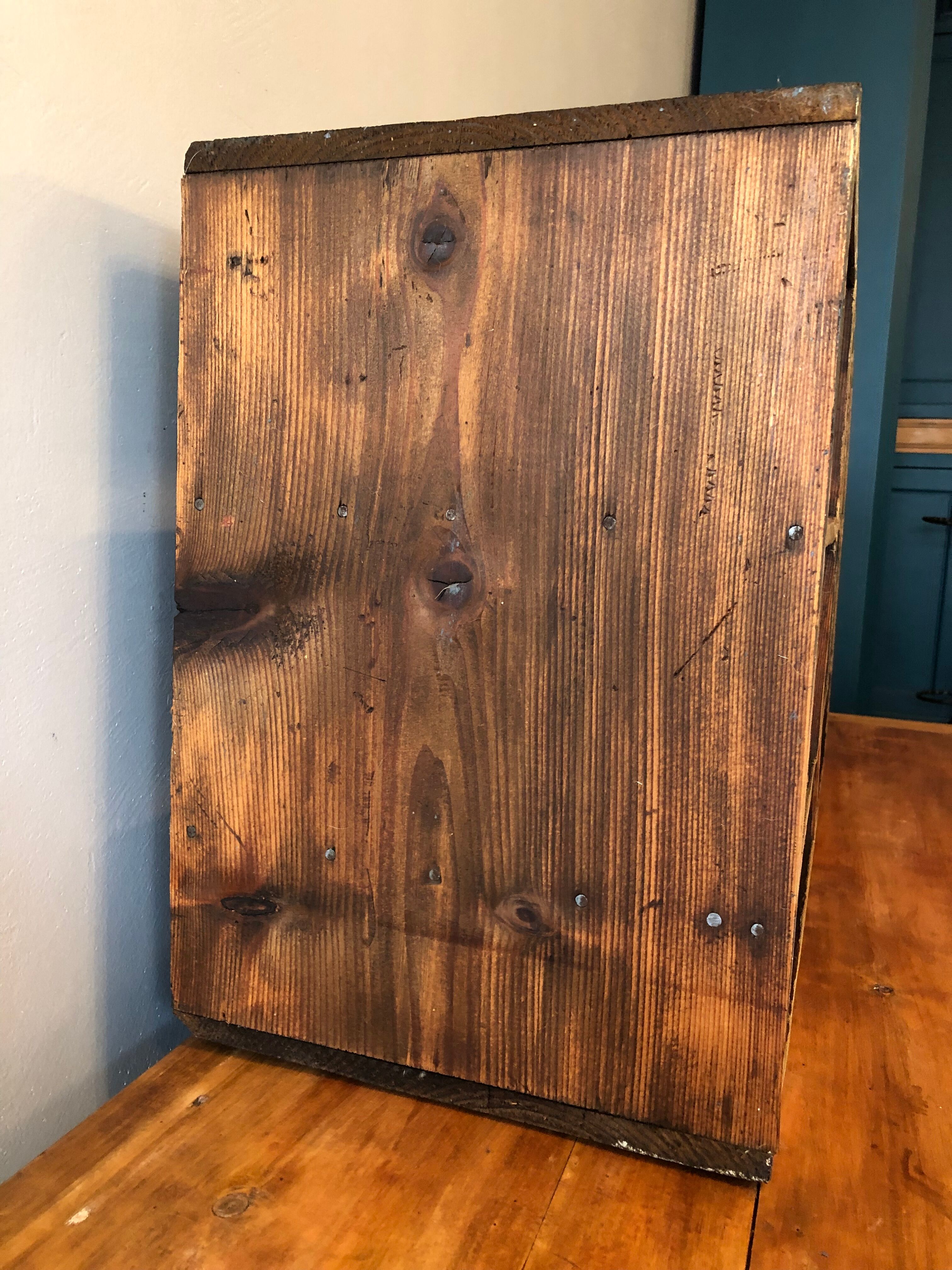Antique locker cabinet
