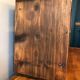 Antique locker cabinet