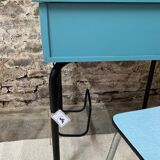 School desk set and formica chair