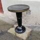 Metal pedestal table joseph hoffman