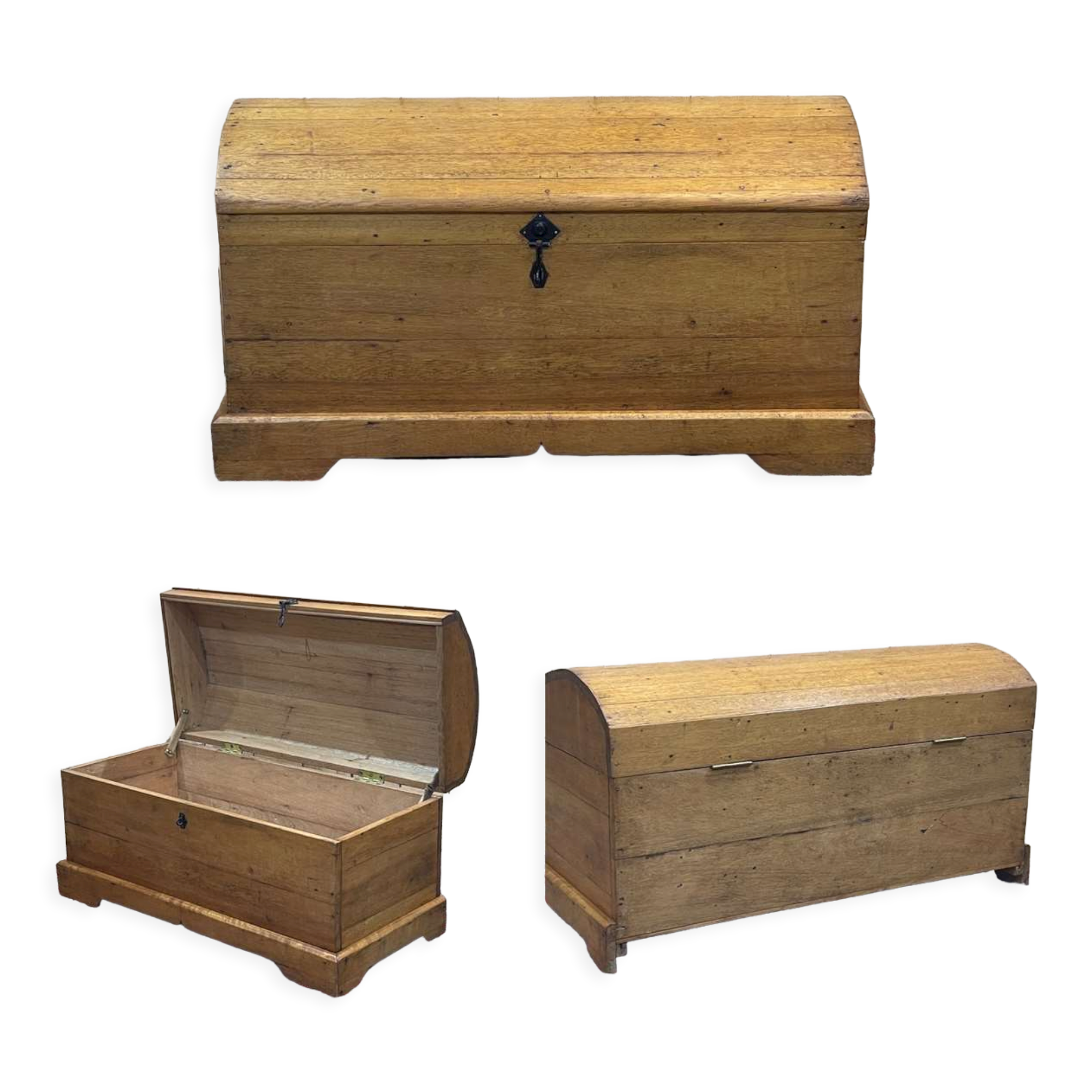 English mahogany chest from the 1950s
