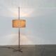 Minimalist German tripod floor lamp from the mid-century, 1960s.