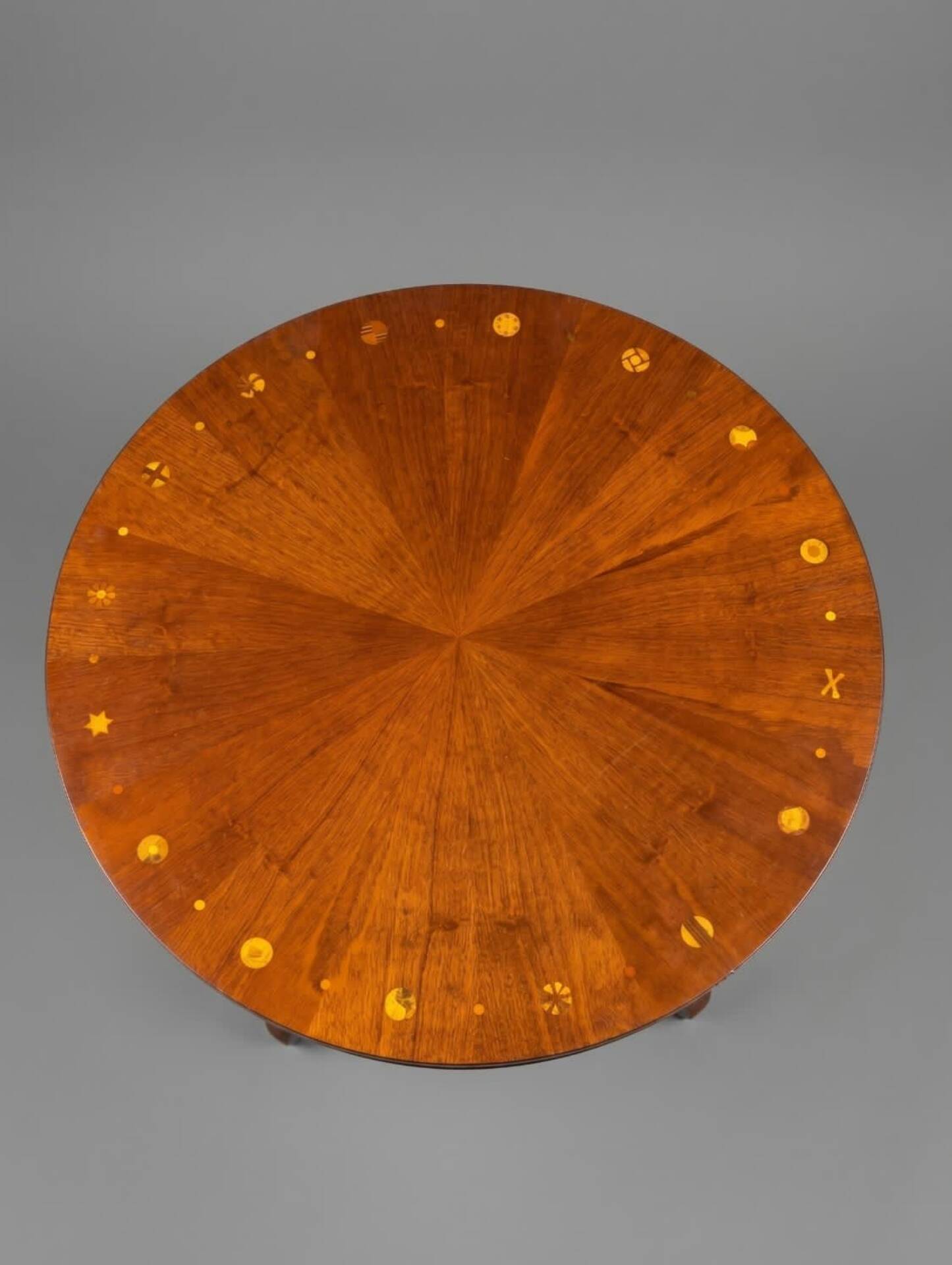 Unique cherry-wood table from Italy 60/70'