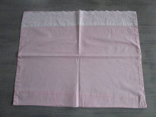 Antique embroidered child's pillowcase