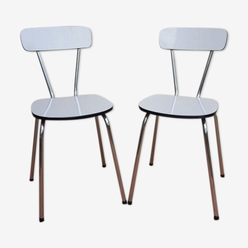 Pair of formica chairs