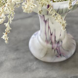 Vintage glass paste vase