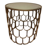 Golden side table