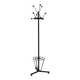 Metal design coat rack