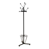 Metal design coat rack