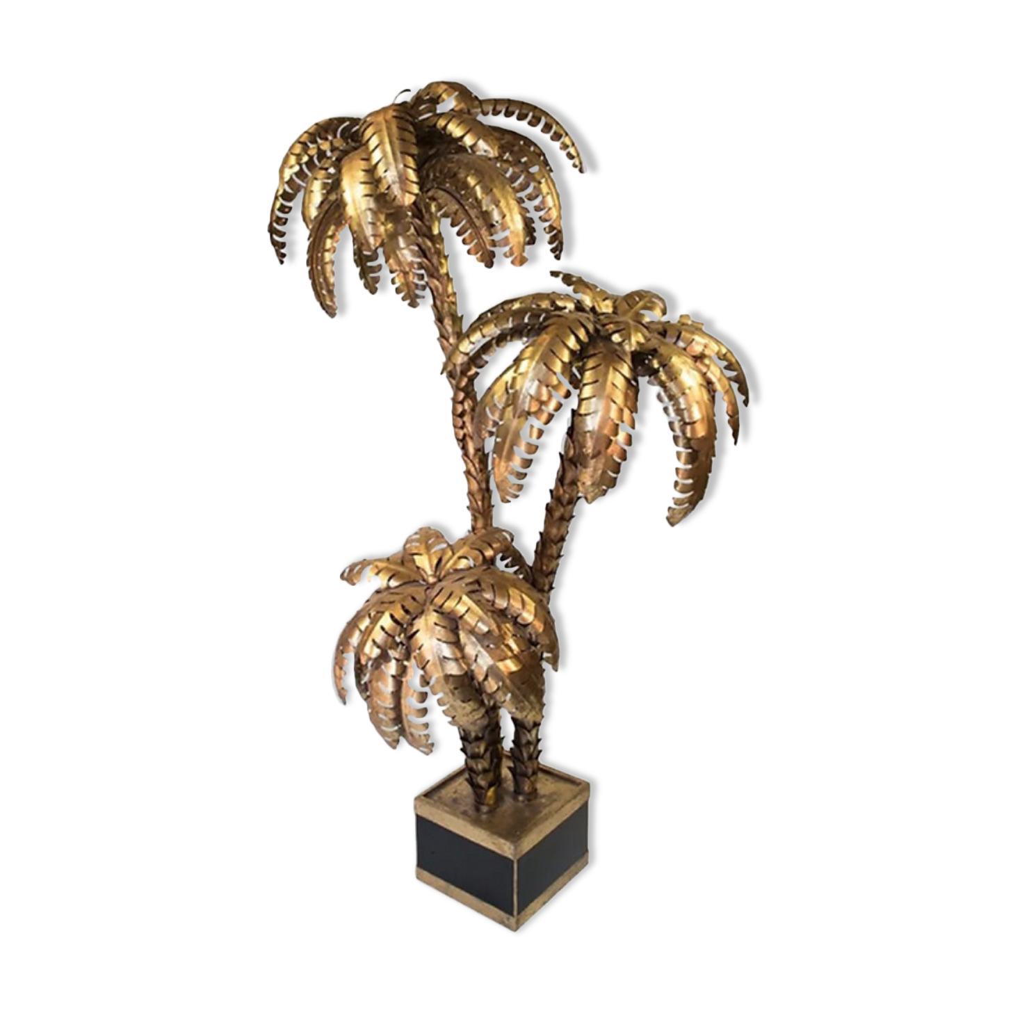 3-head palm tree floor lamp