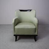 Set of four Art Deco armchairs, 1930-1950