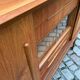 Buffet avec vitrine en teck du Danemark