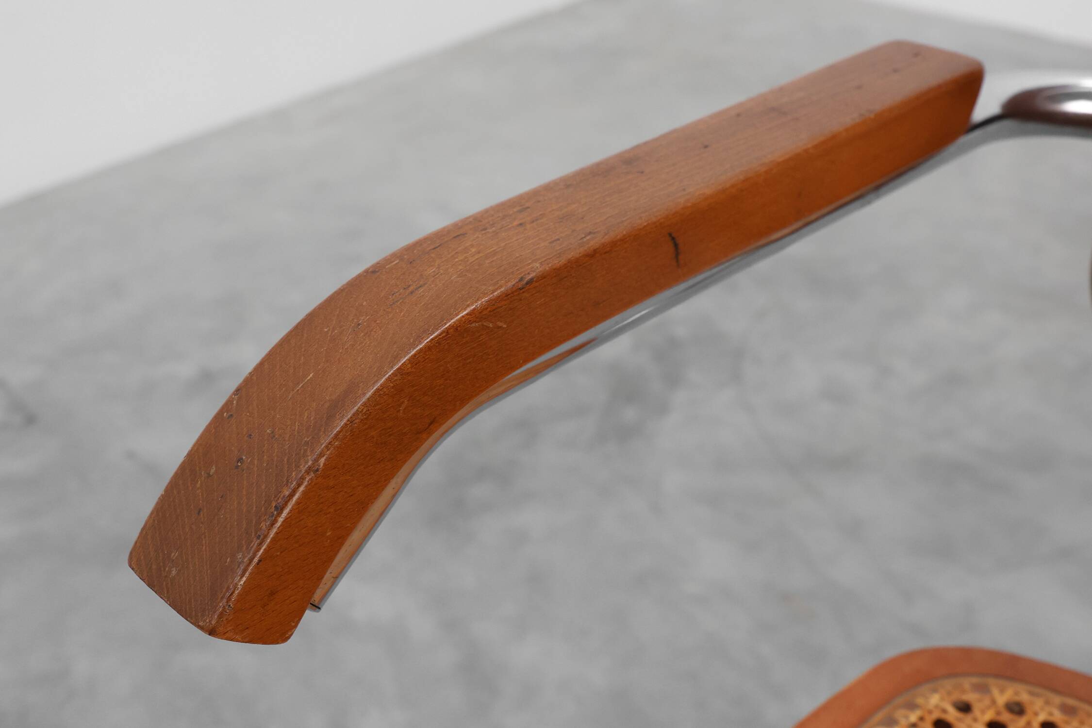 Bauhaus Cesca B64 Armchair by Marcel Breuer, Italy 1928