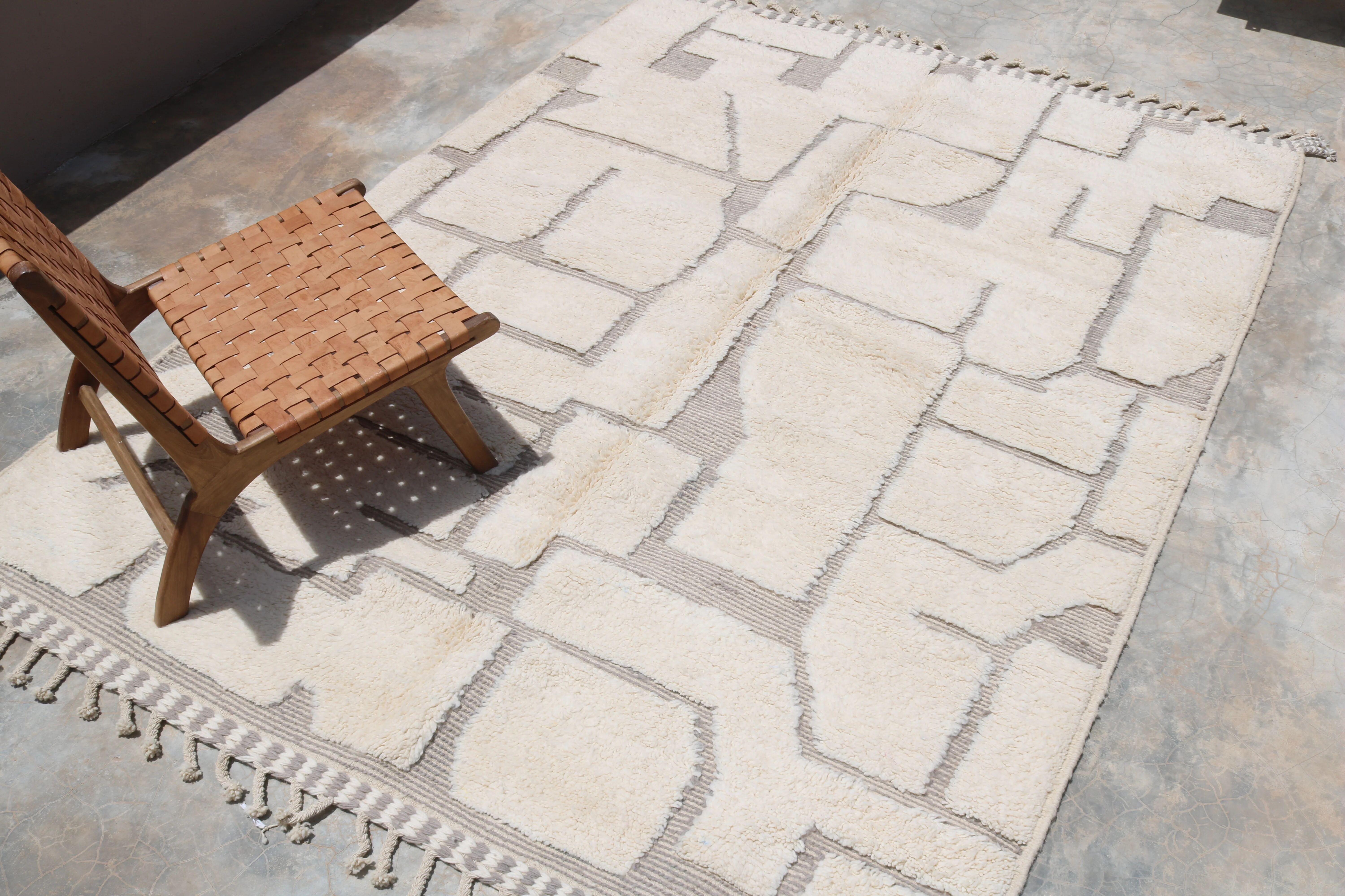 Grand tapis Beni Ouarain, 295 x 210 cm - G1025