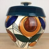 Vintage Aalen ceramic punch bowl