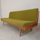 Folding daybed green Interier Praha Ex Czechoslovakia