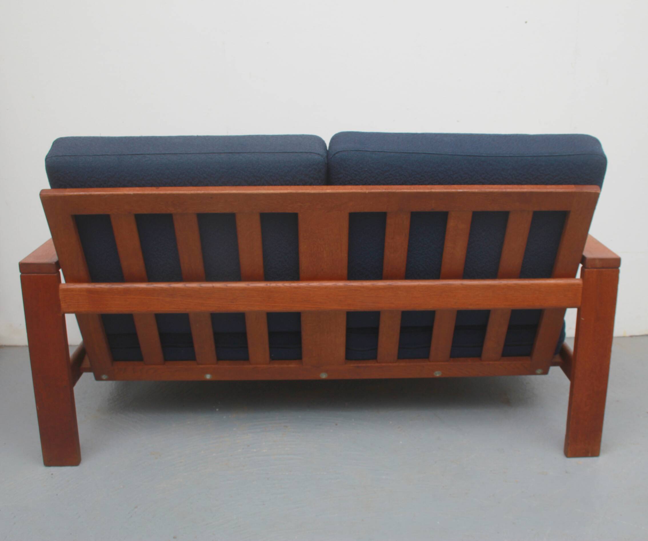 Canapé 2 places en teck des années 1960, Hans Wegner pour Getama