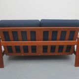 1960s 2-seater sofa teak, Hans Wegner for Getama