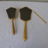 Mirror gold metal of the 1960s