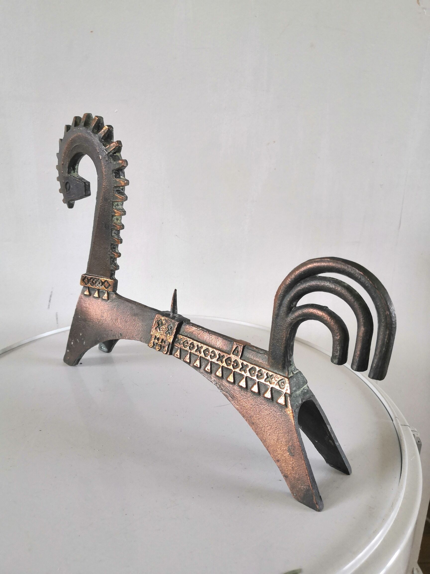 Bougeoir zoomorphe vintage design années 60