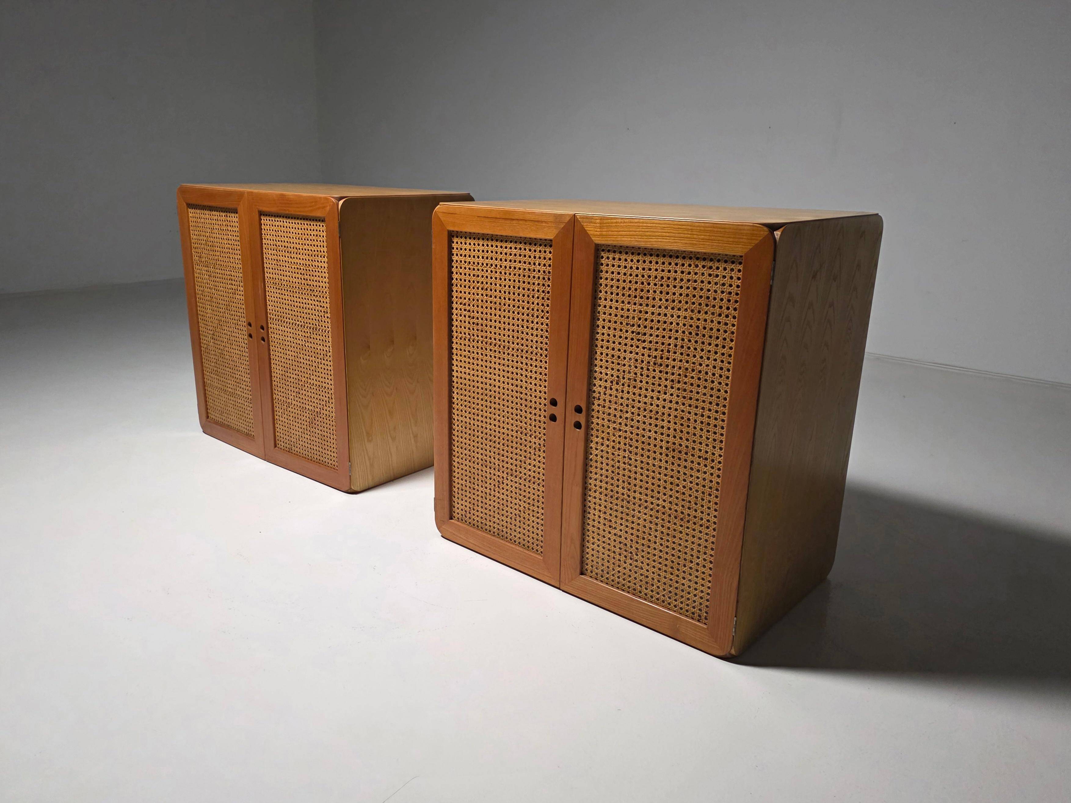 Pair of "Samara" cabinets by Derk Jan de Vries for Maisa, 1970