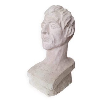 Height 47cm, large old plaster head