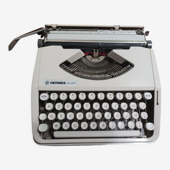 Machine à écrire Hermès Baby couleur sable