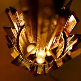 Lampadaire brutaliste Poliarte, années 1970 par Albano Poli