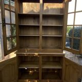 Solid oak library