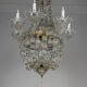 Lustre made of Murano glass beads, Venice around 1900
