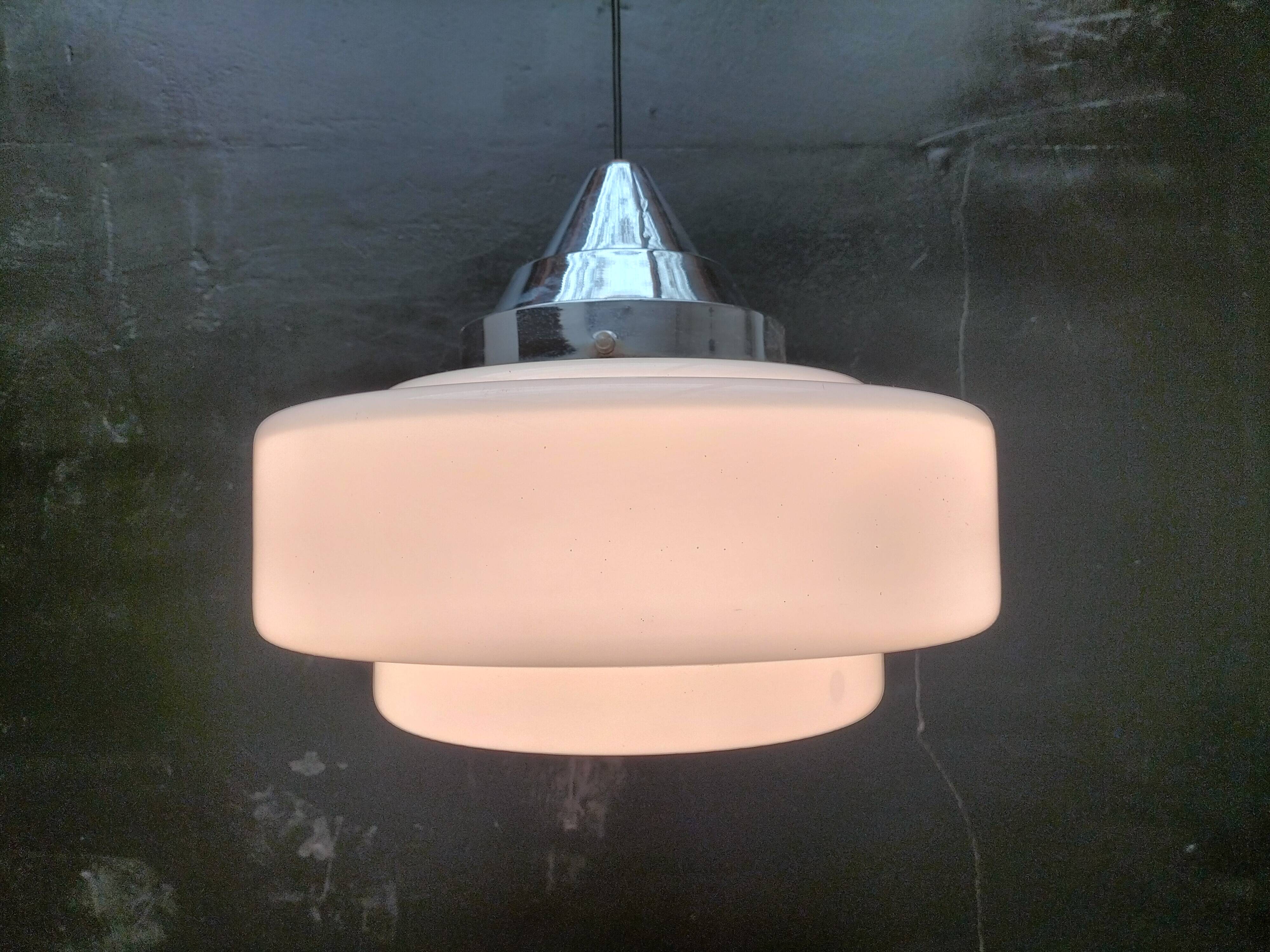Art deco pendant light
