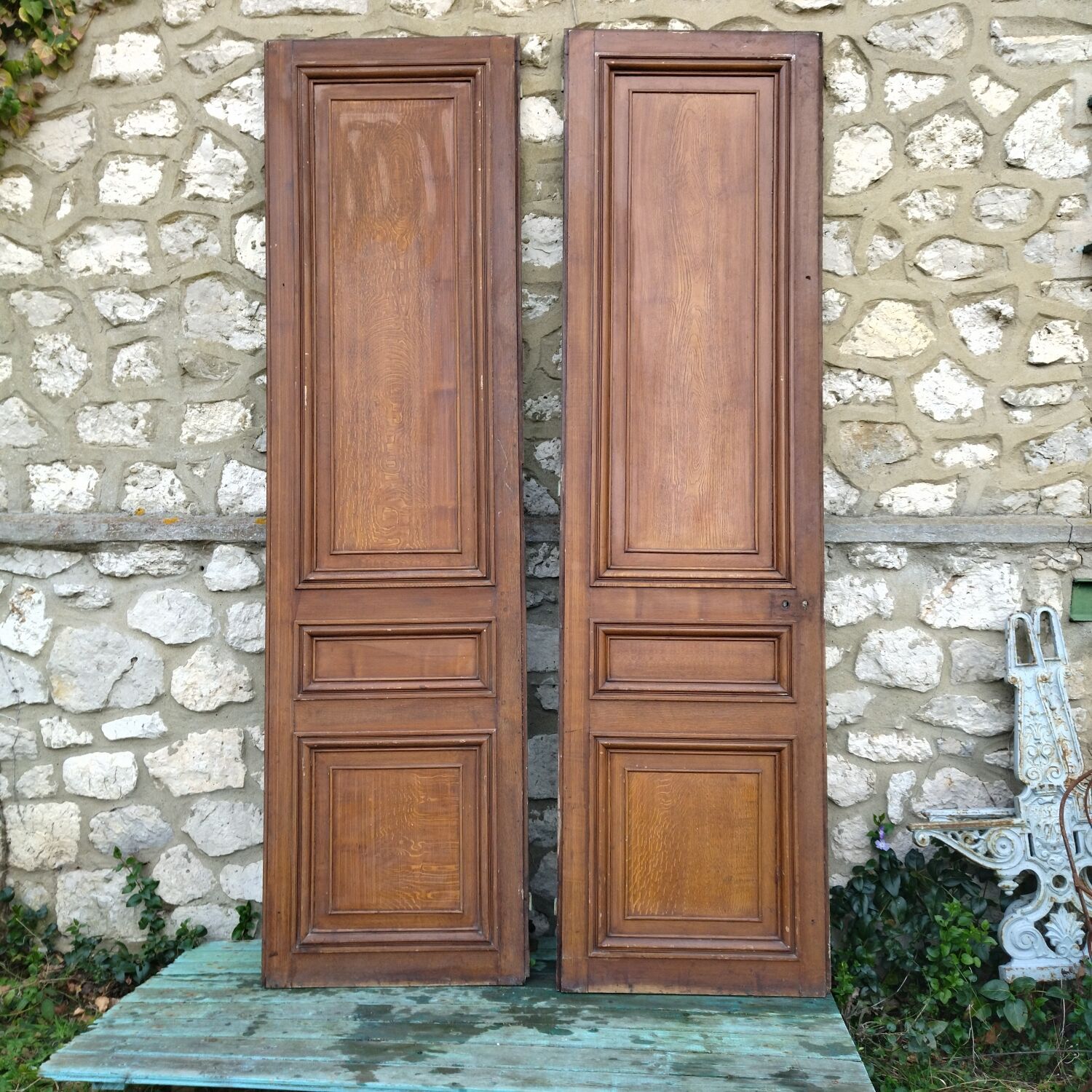 Pair of 19th century Haussmanian apartment doors