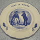 6 dessert plates Lunéville marine theme
