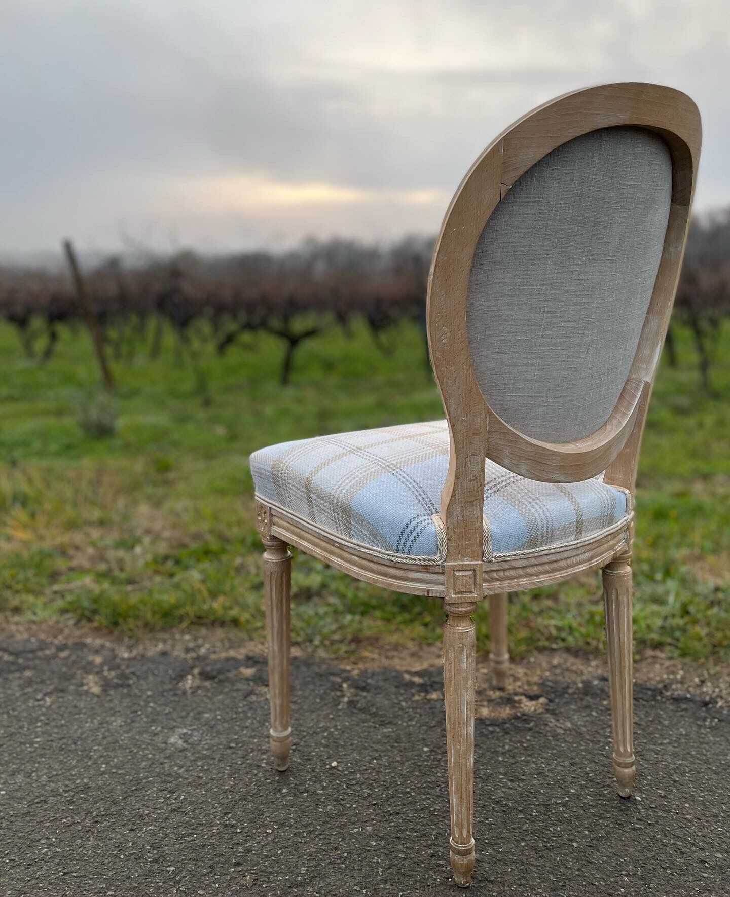 Louis VI medallion chair